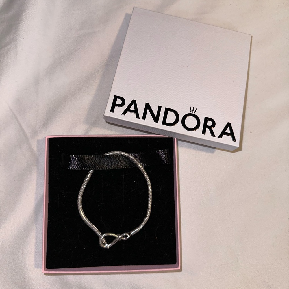 Pandora Charm Bracelet, Worn once!